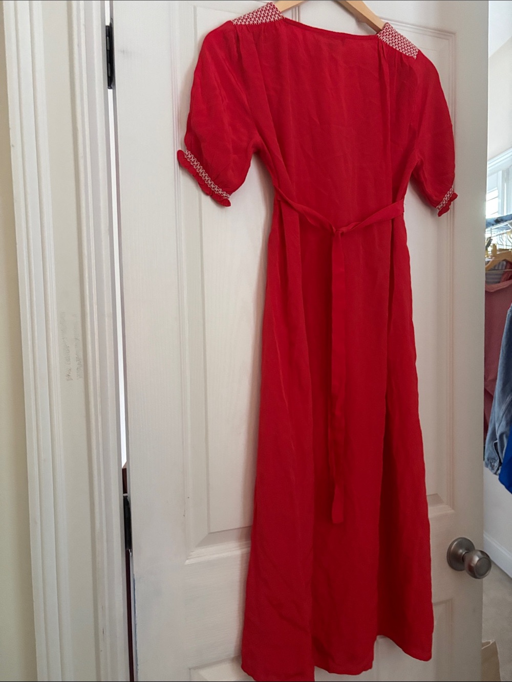 J CREW SMOCKED DRESS- 00P - Picture 5 of 5